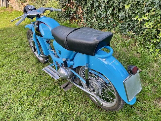 Aermacchi 125 U/N de 1954 – Prototipo, Rara Ligera Italiana, Estado Casi Perfecto